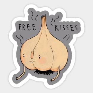 Free Kisses Sticker